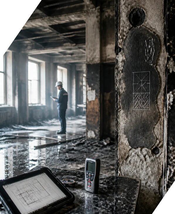 Обследование зданий после пожара в Новосибирске от 15249 р. | ЭкспертизаРоссия