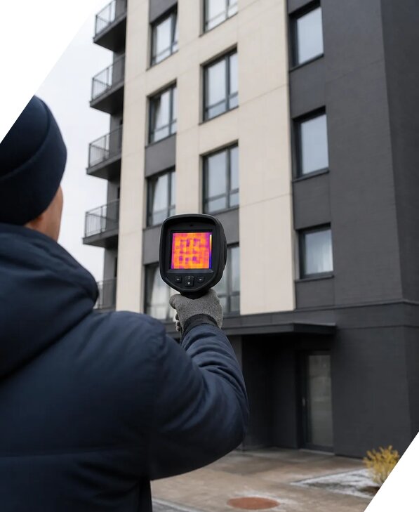 Тепловизионное обследование зданий в Новосибирске от 5083 р. | ЭкспертизаРоссия